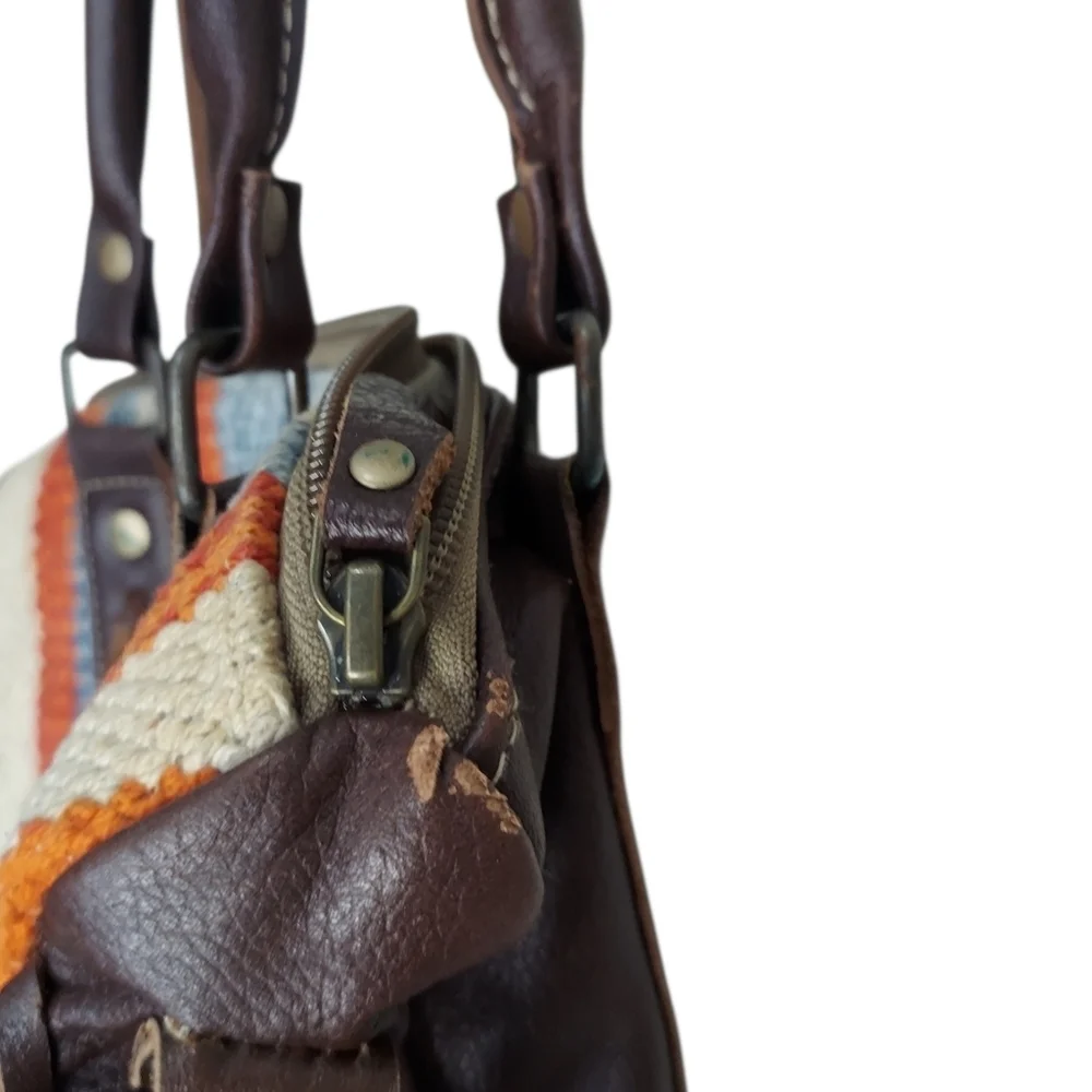 Myra Western Fringed Aztec Crossbody - Picture 9 of 15
